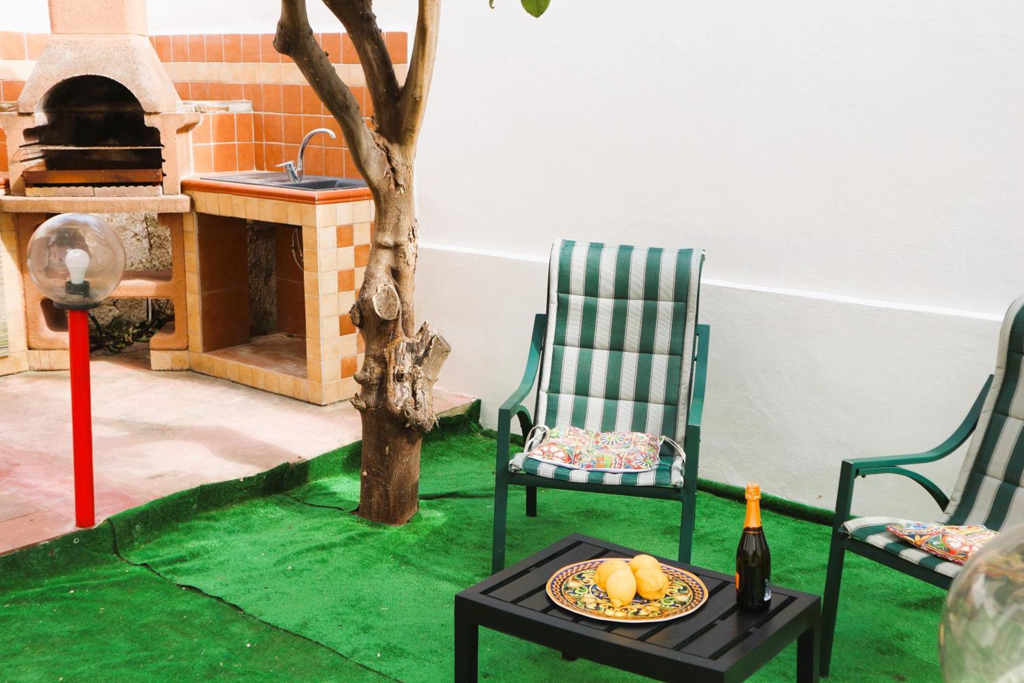 Ferienwohnung Mondello House Lemon Palermo Exterior foto